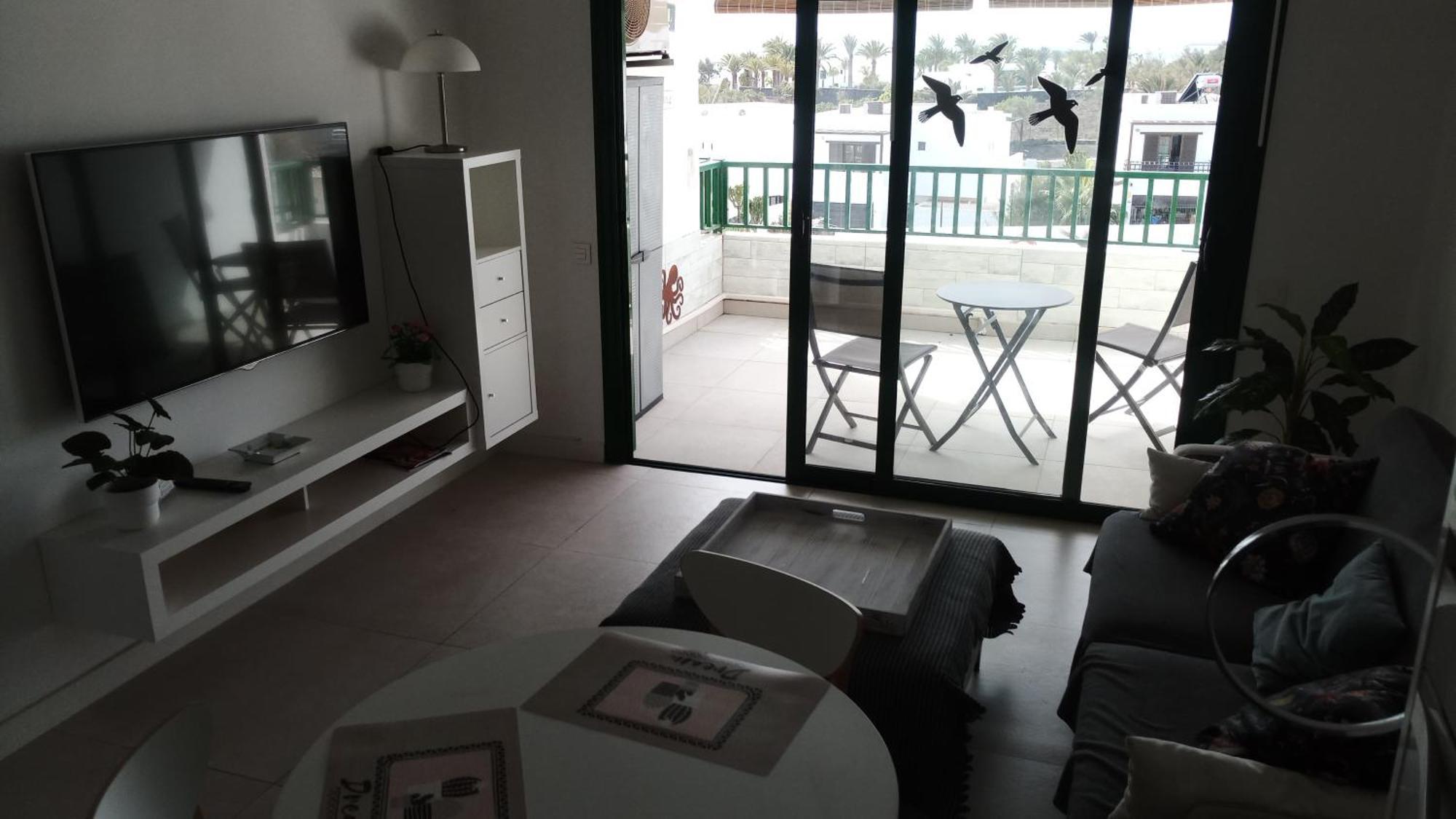 Tuscan Apartment Mit Meerblick Und Terrasse Costa Teguise Eksteriør bilde